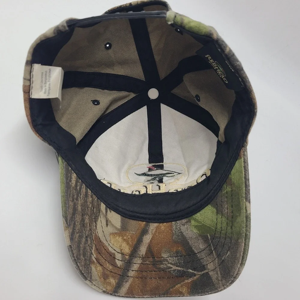 Youth RedHead Hat Snapback Brown Green Camo Hunting Fishing Outdoors Logo Casual